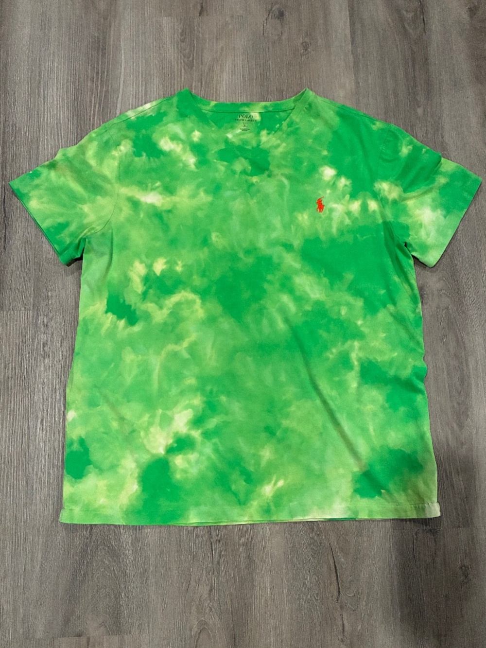 💫 Polo Ralph Lauren REMXD CUSTOM - V-Neck Tee - L 💫